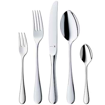 WMF カトラリーセット 30点 Cromargan protect Amazon.com: WMF Cutlery set 30-pieces for 6 people Vision